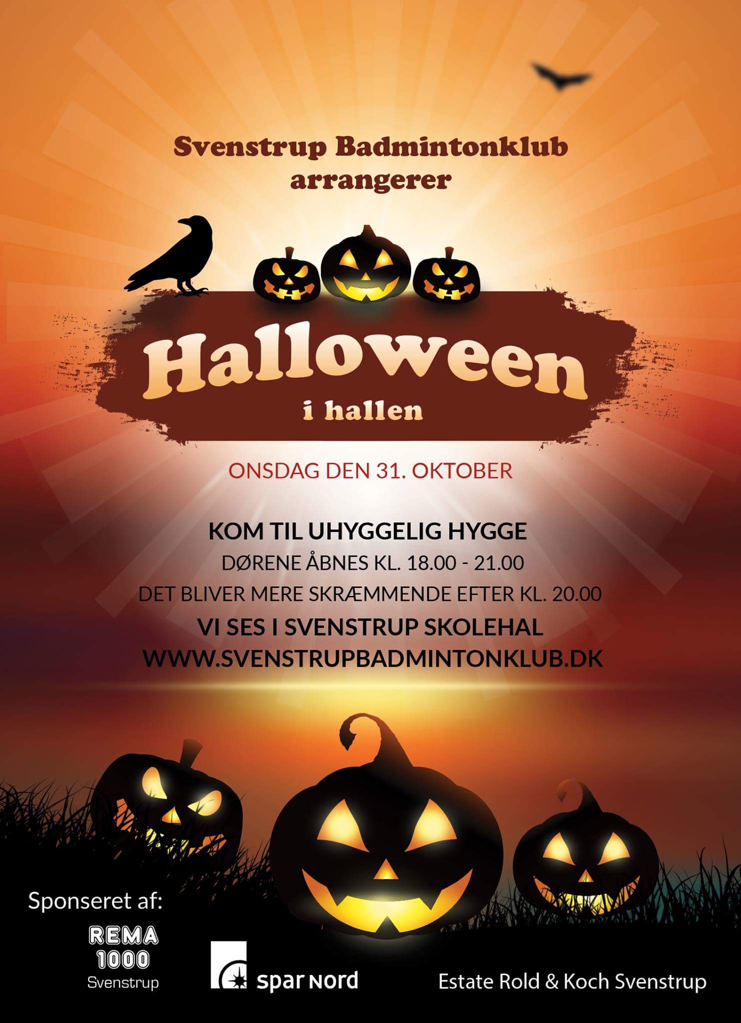 Halloween i hallen