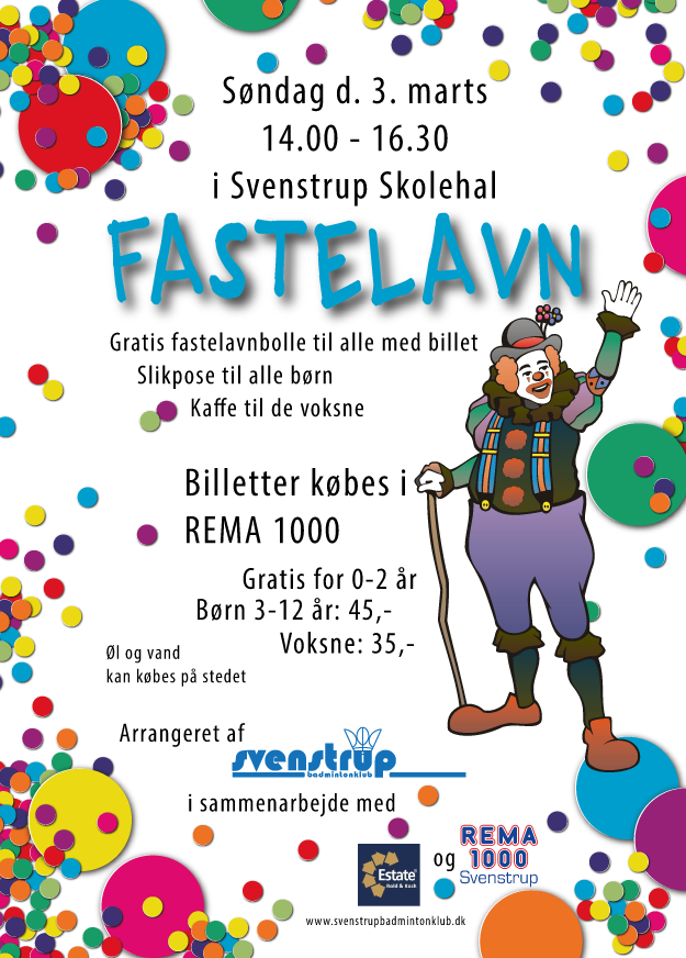 Fastelavn, Svenstrup Badmintonklub