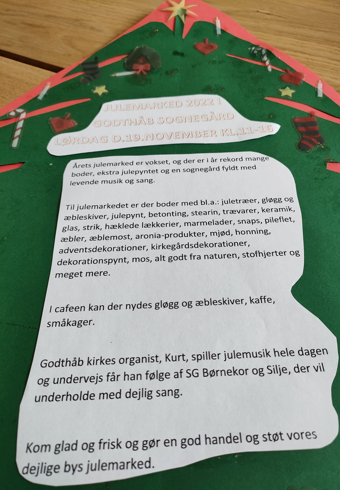 Julemarked i Godthåb Sognegård