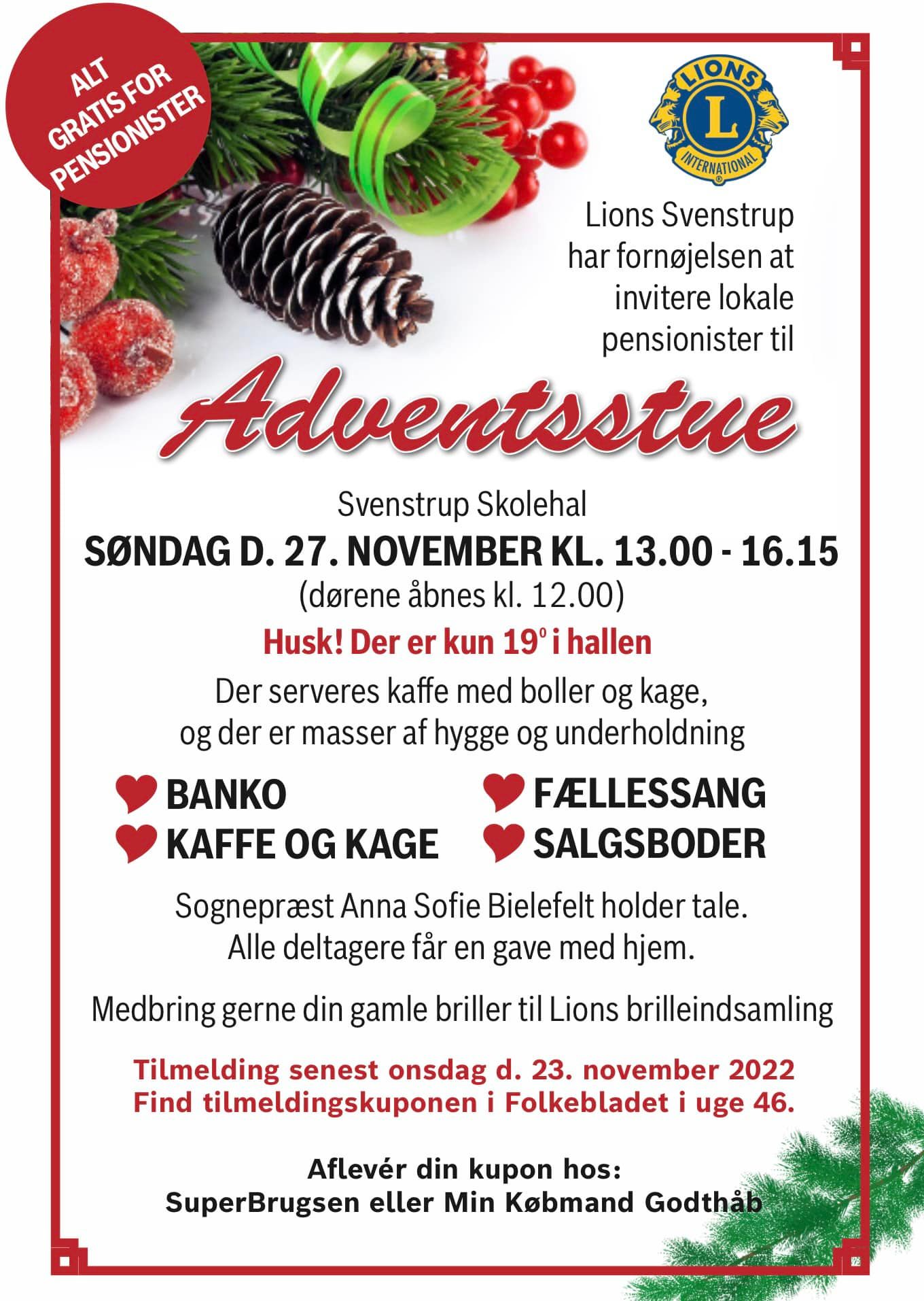 Lions Adventsstue 2022