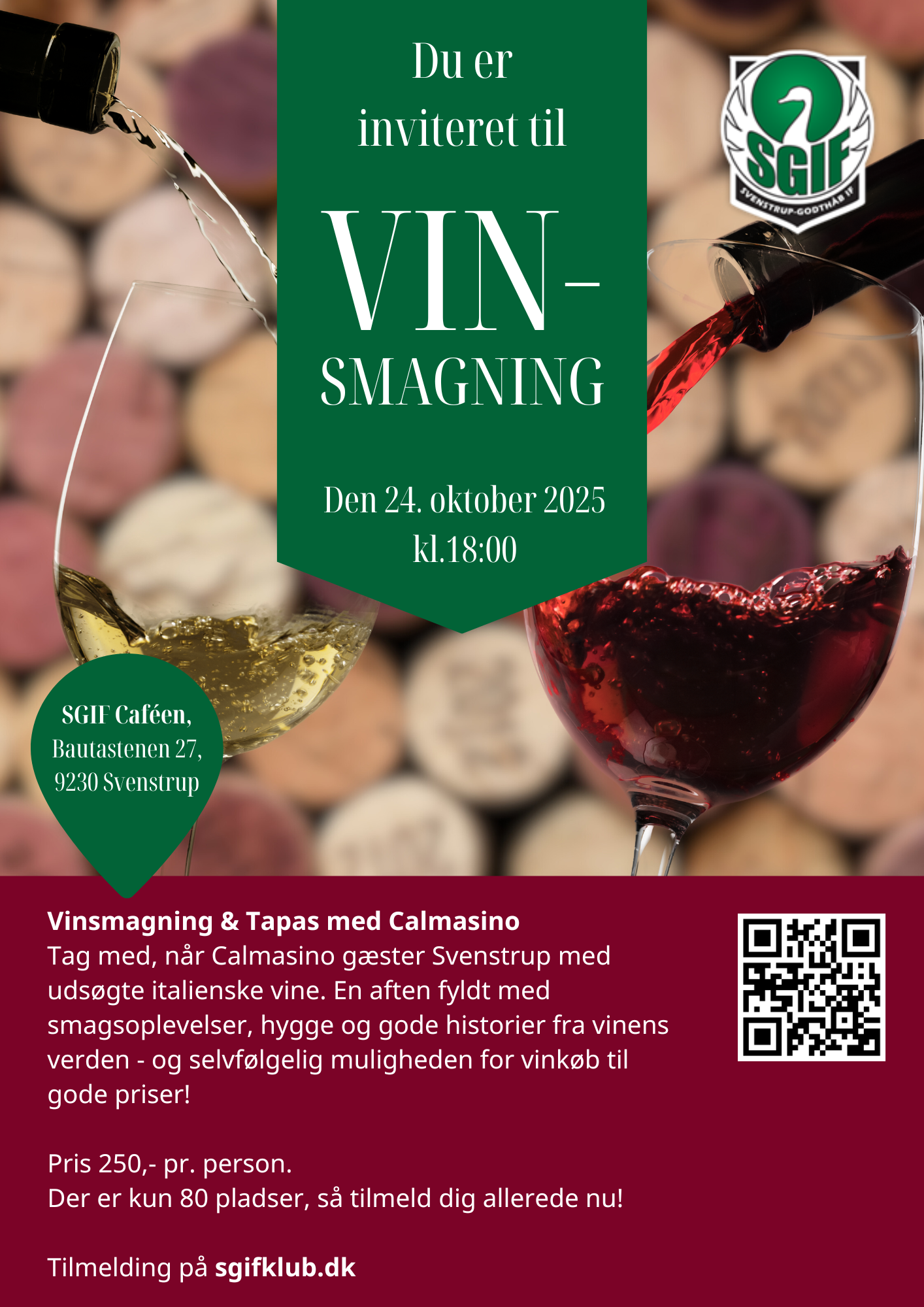 Vinsmagning & Tapas med Calmasino