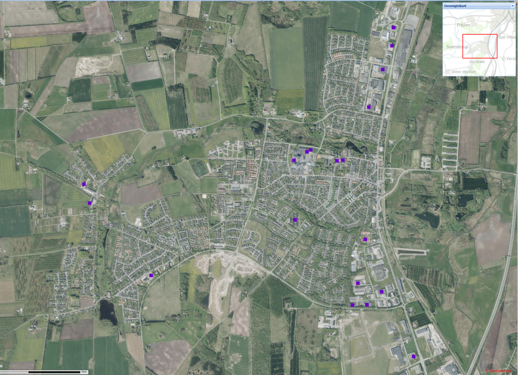 Beskyttelsesrum og sikringsrum i 9230 Svenstrup